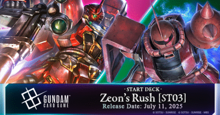 Gundam Card Game - Assemble Starter Deck (ST03A) Zeon's Rush