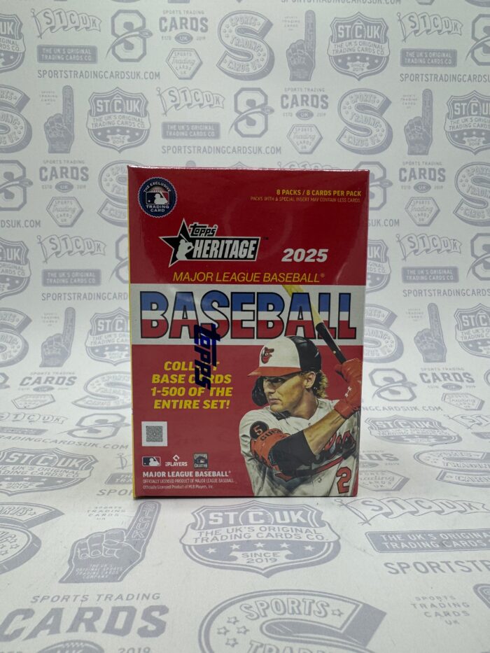 2025 Topps Heritage Baseball Blaster Box