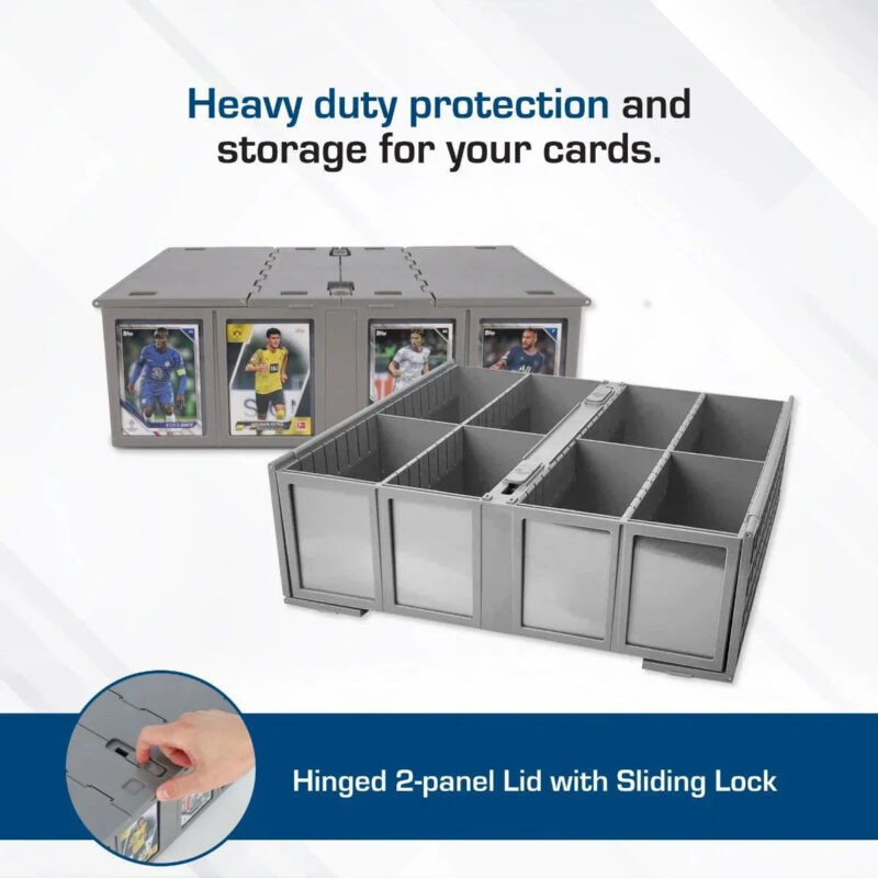 BCW Collectible Card Bin - 3200 - Gray