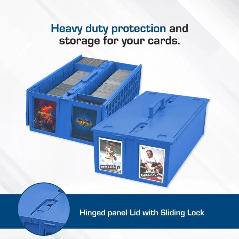 BCW Collectible Card Bin - 1600 - Blue